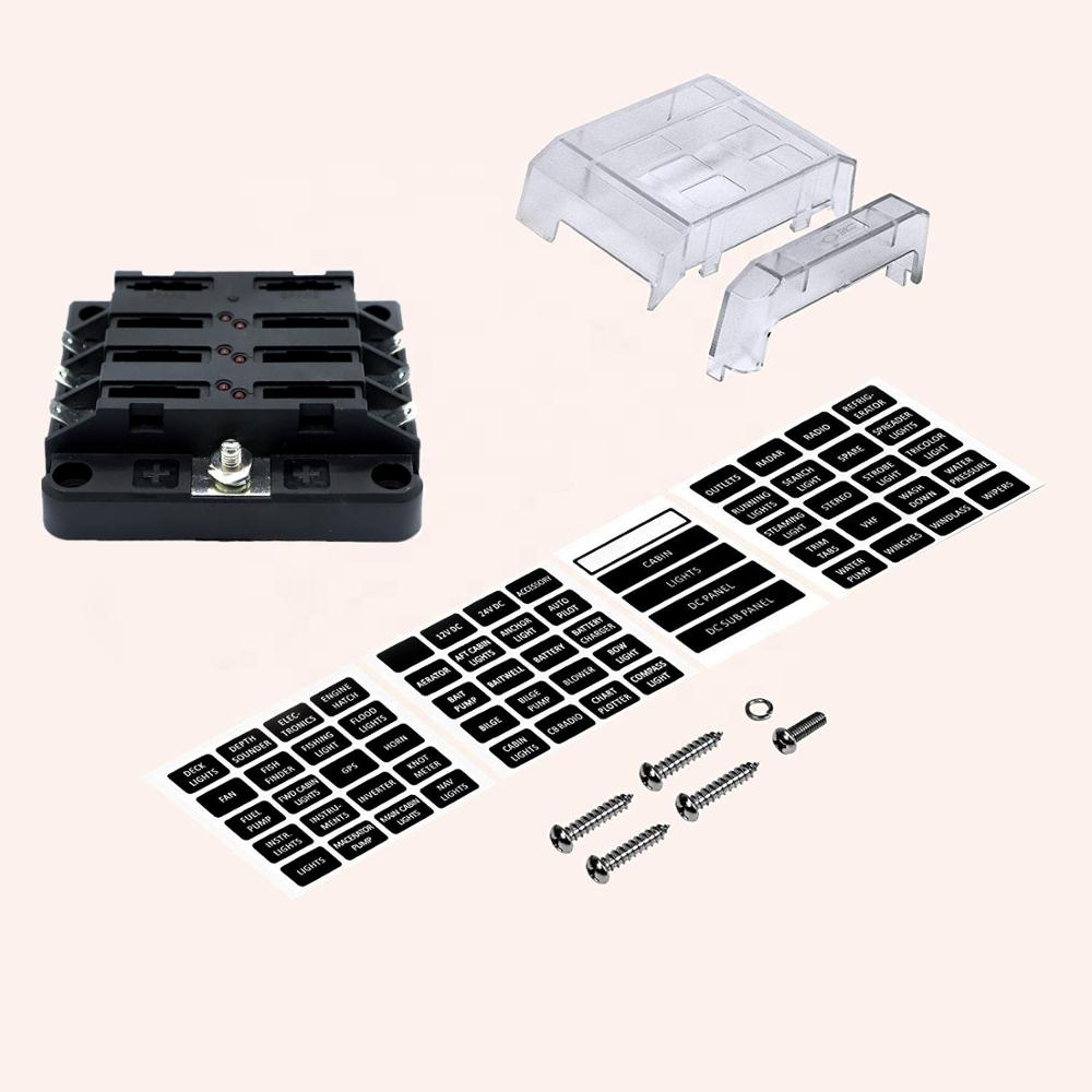 6way ATC Type Quick Terminal Connect Fuse Box with Fault Indicator